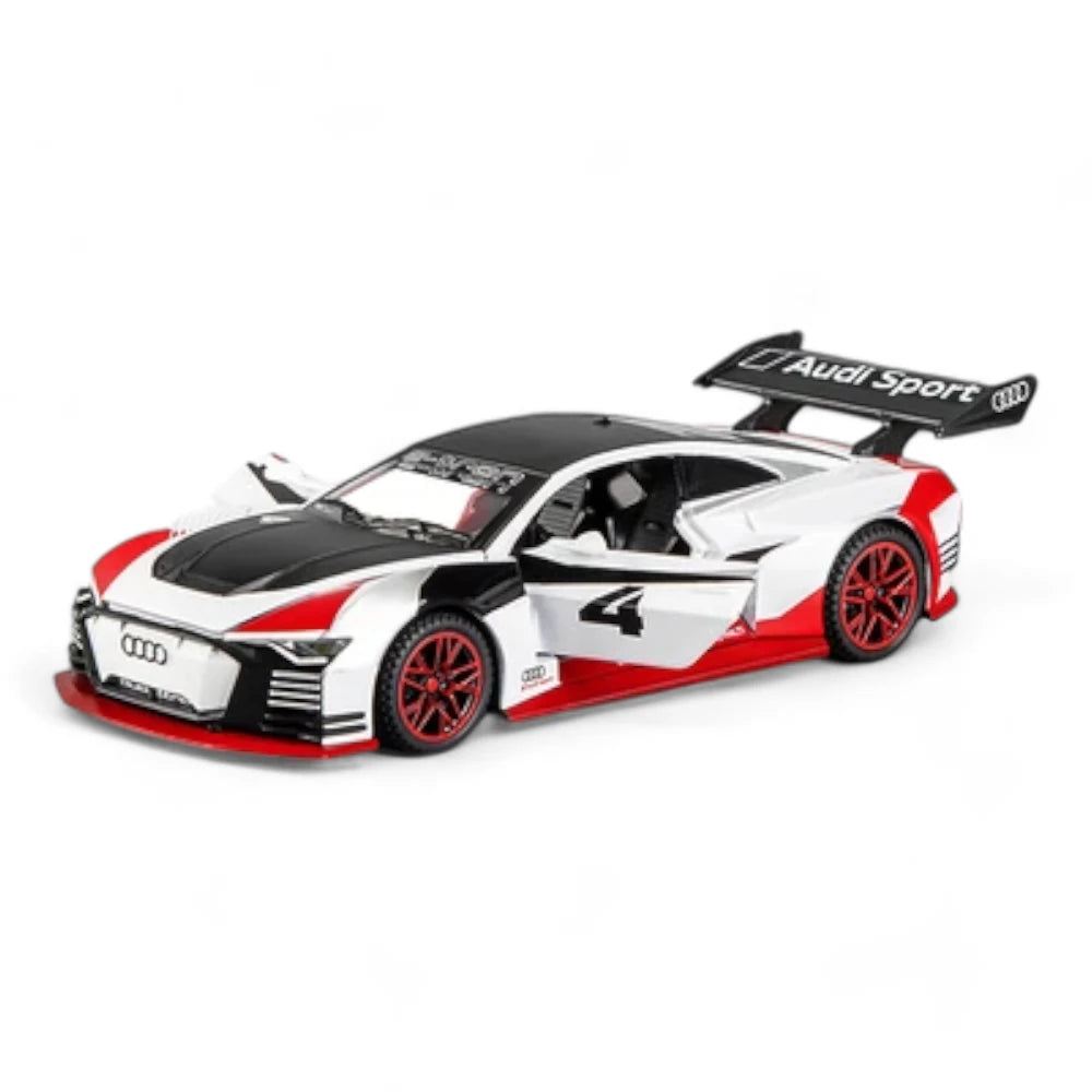 Carro em Miniatura Audi E-TRON Vision Gran Turismo 1:32 em Metal com luzes e Som 1 - MiniRare