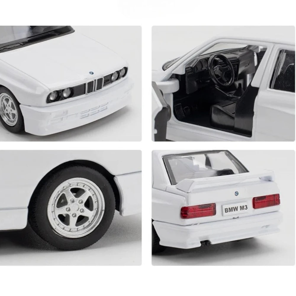 Carro em Miniatura BMW M3 1987 1:36 em Metal - MiniRare