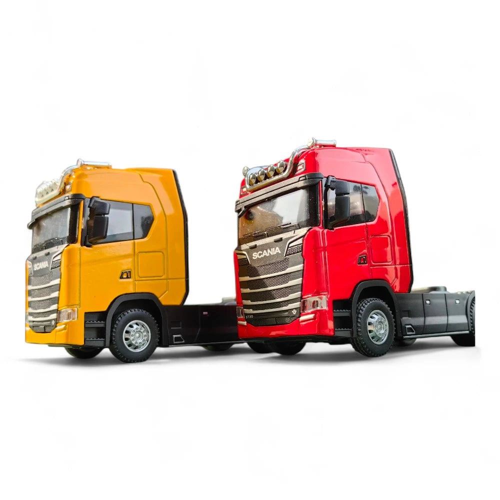 Carro em Miniatura Caminhão Scania 1:50 em Metal D - MiniRare