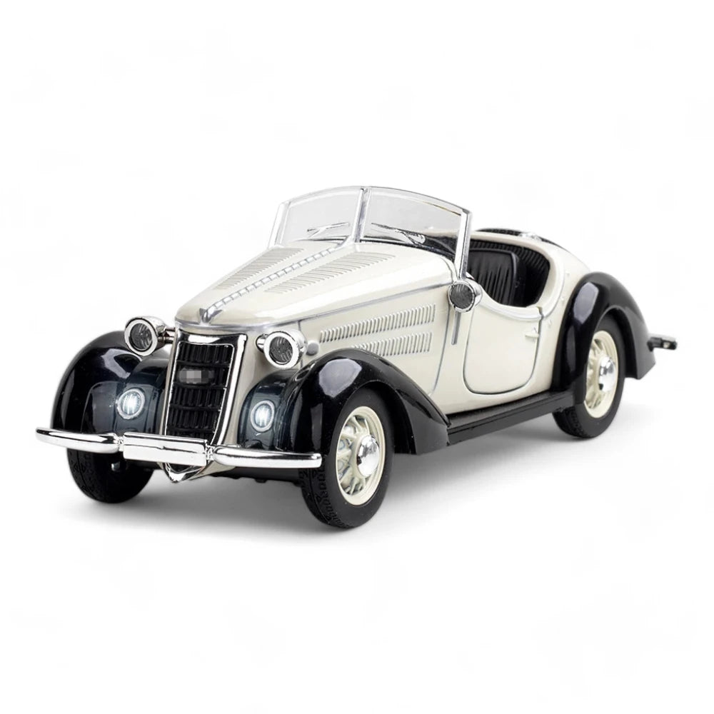 Miniatura Carro Audi Wanderer W25K Roadster 1936 1:32 em Metal - MiniRare