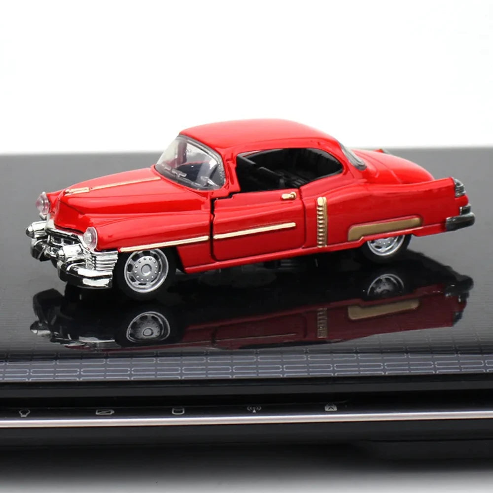 Miniatura Carro Cadillac Coupe DeVille Vermelho 1950 1:32 em Metal - MiniRare