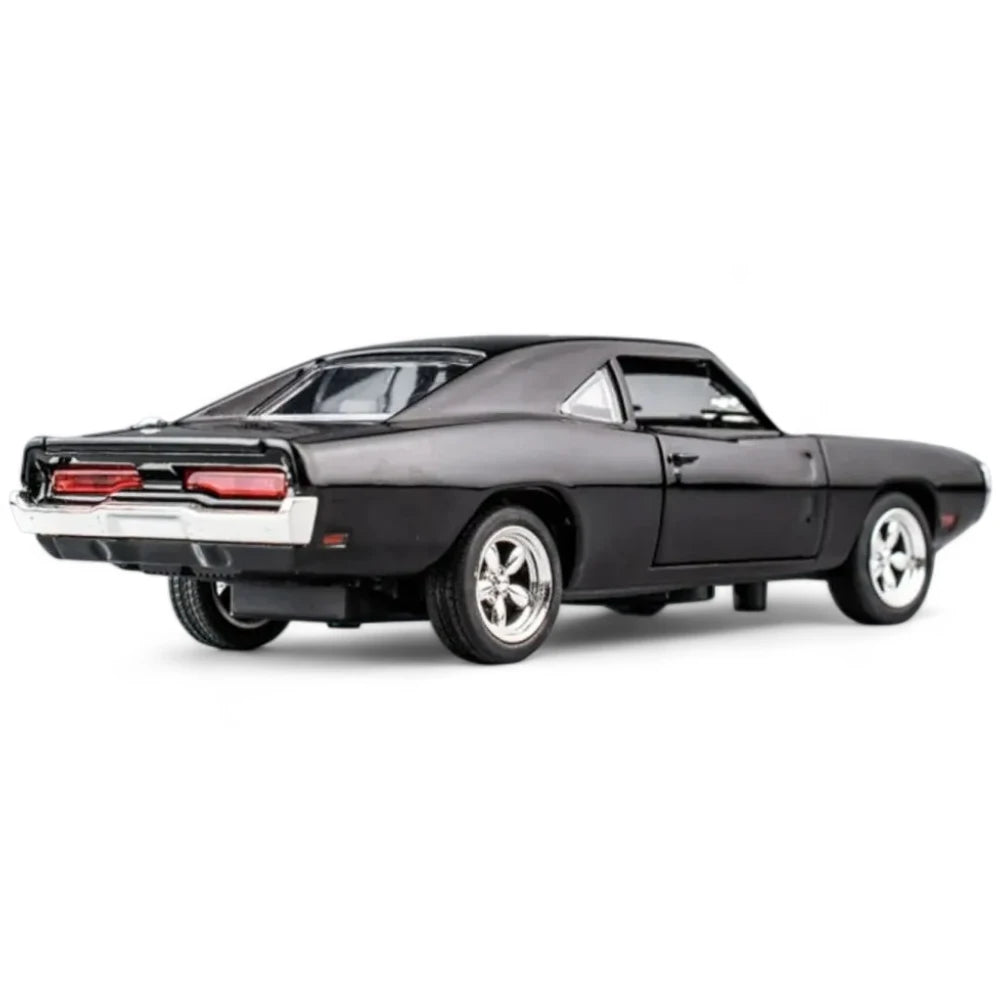 Miniatura Carro Lateral Dodge Charger 1970 1:32 em Metal - MiniRare