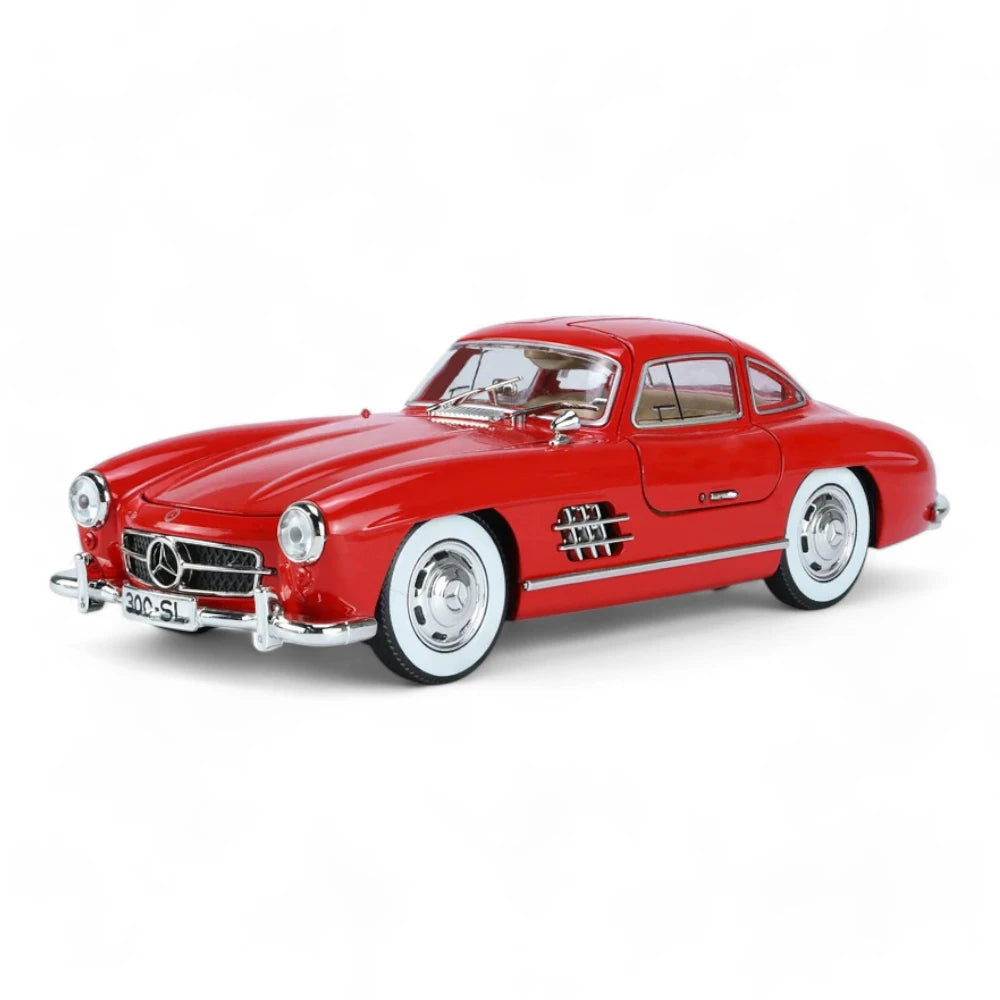 Miniatura Carro Mercedes-Benz 300 SL 1957 1:24 em Metal - MiniRare